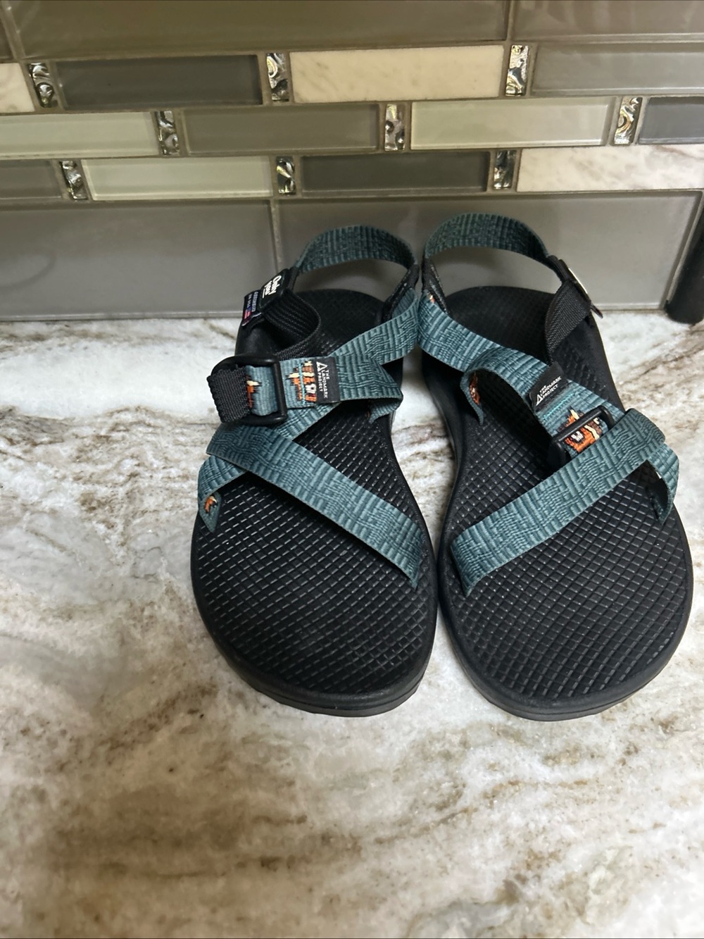 Chaco Z/2 Womens Size 7 Smokey Mountains National Park Dual Strap Hiking Sandals